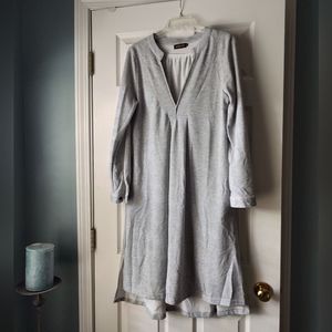 Reborn Light Gray Long Sleeve Dress